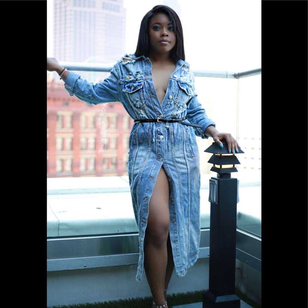 A long way down denim jacket Restock!